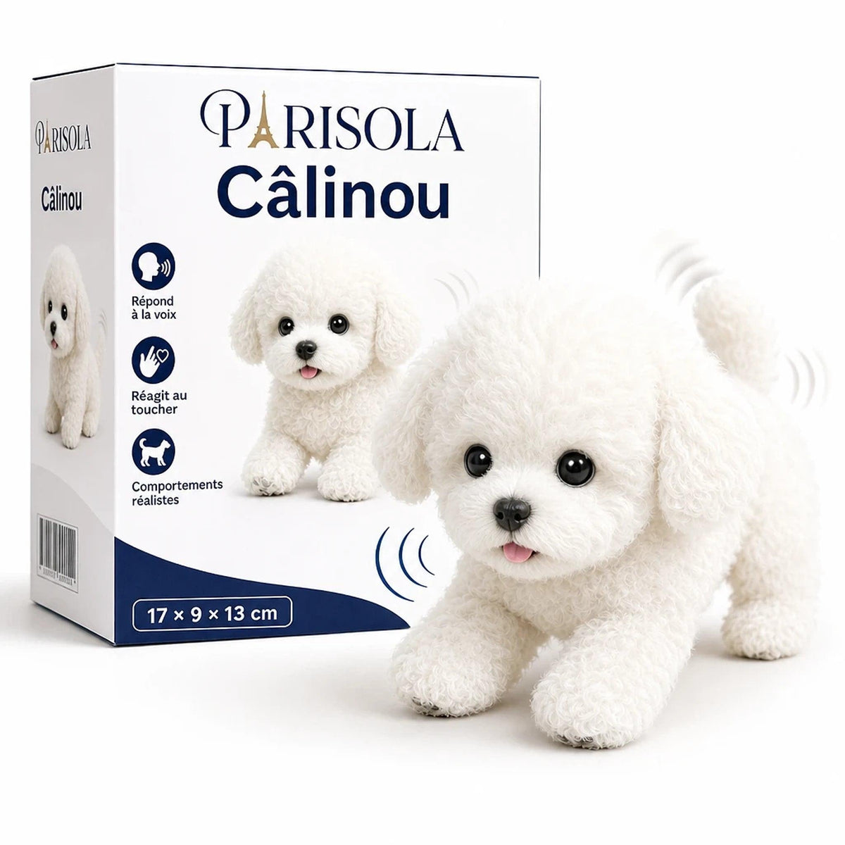 Câlinou – Chiot Robot Interactif