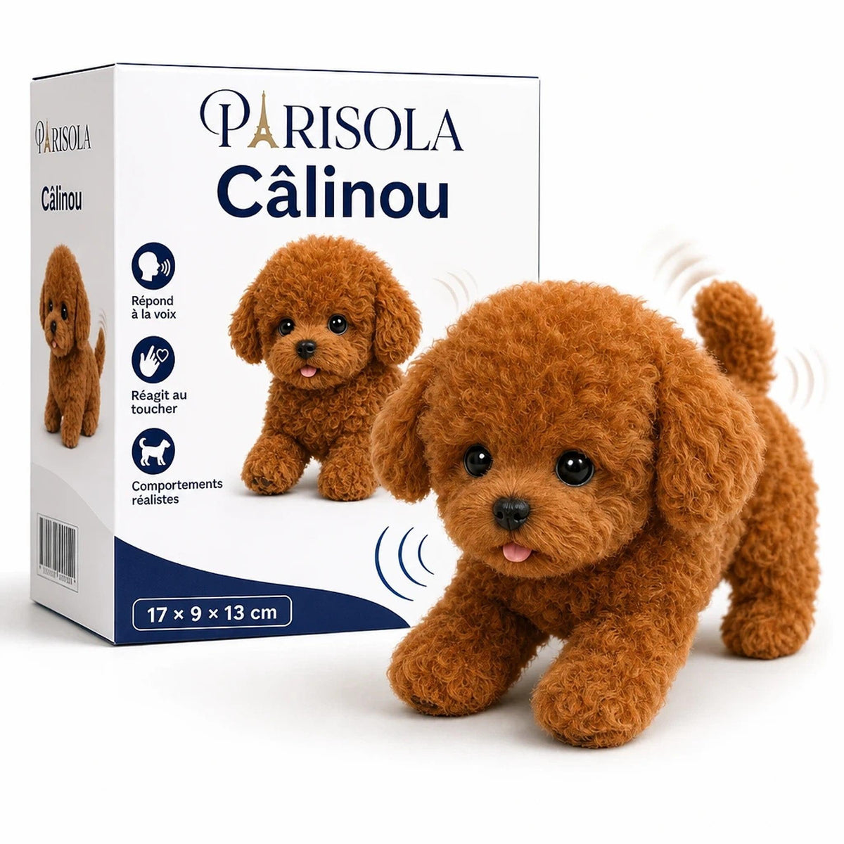Câlinou – Chiot Robot Interactif
