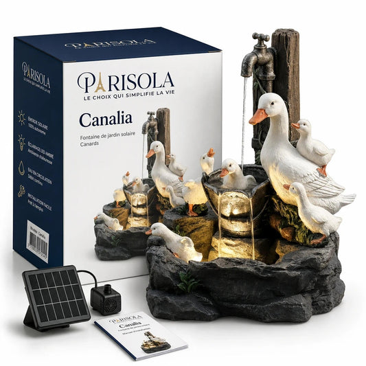 Canalia – Fontaine de Jardin Solaire