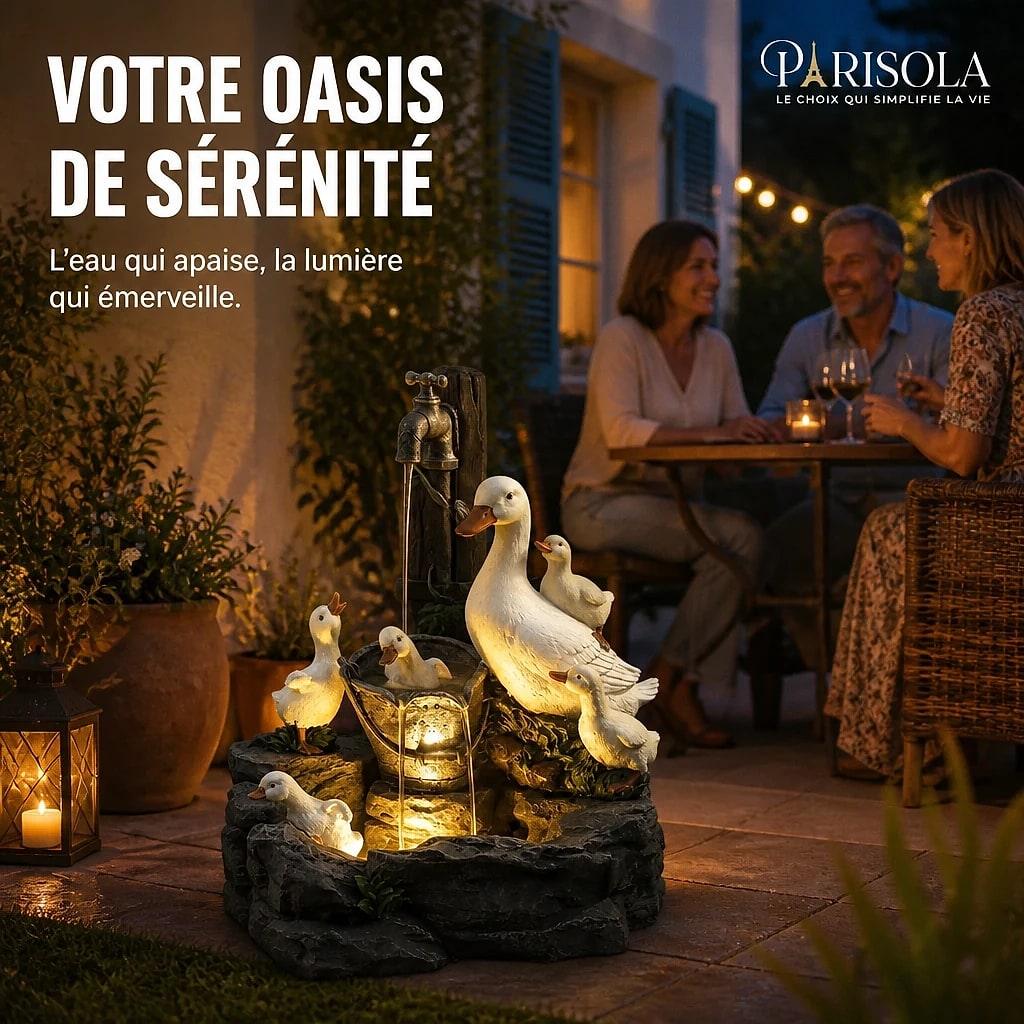Canalia – Fontaine de Jardin Solaire