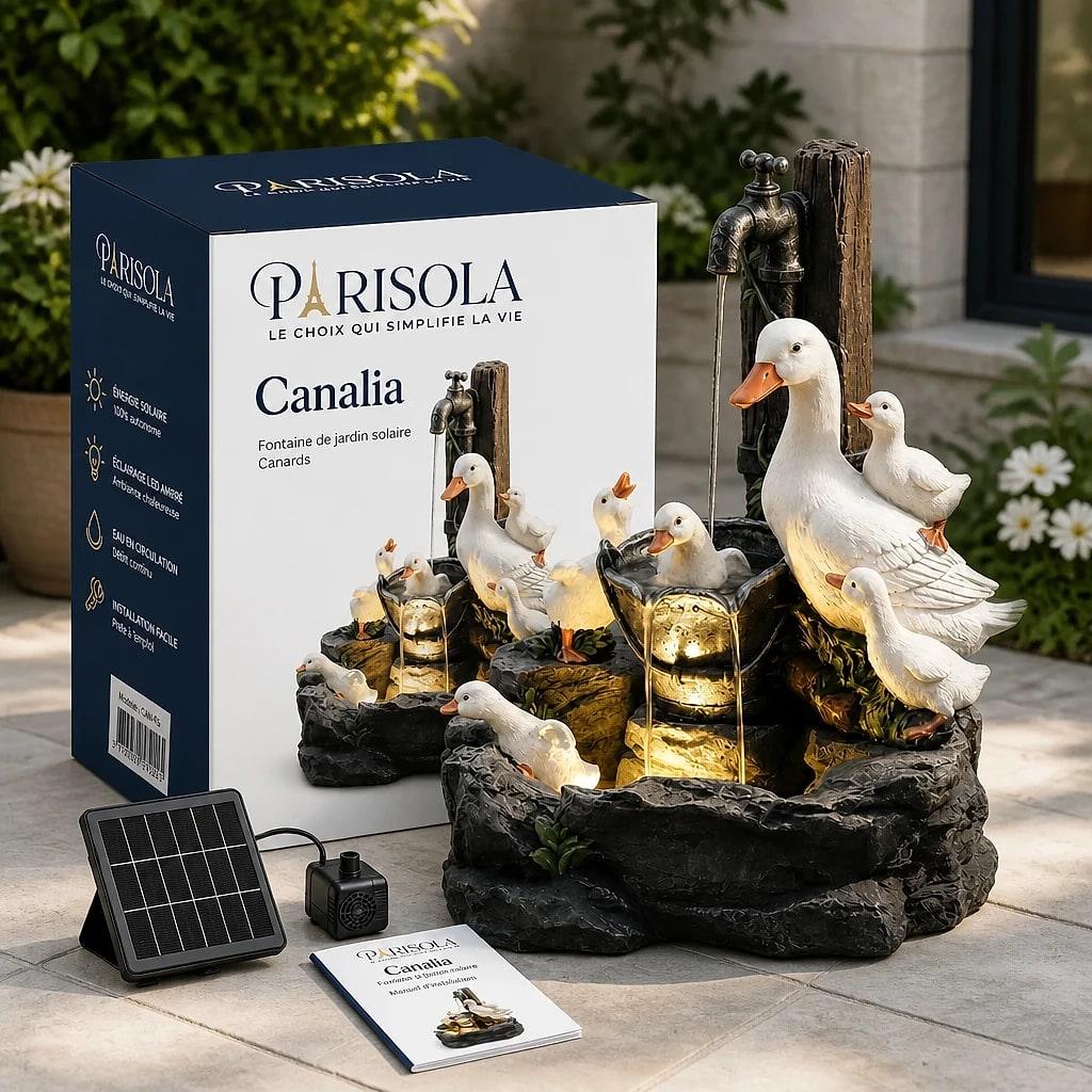 Canalia – Fontaine de Jardin Solaire