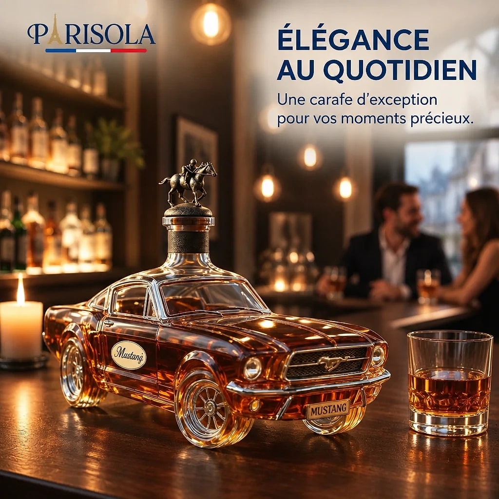 Carafe Whisky Voiture Sport