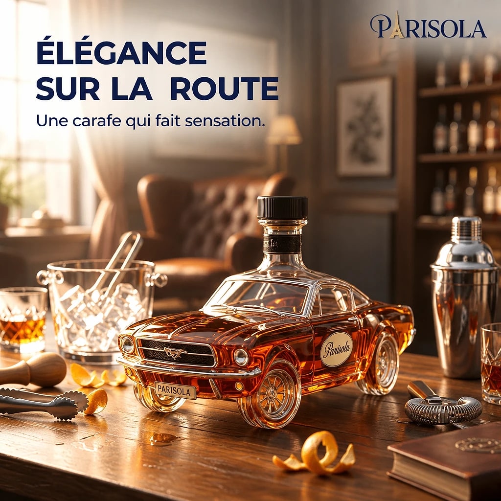 Carafe Whisky Voiture Sport