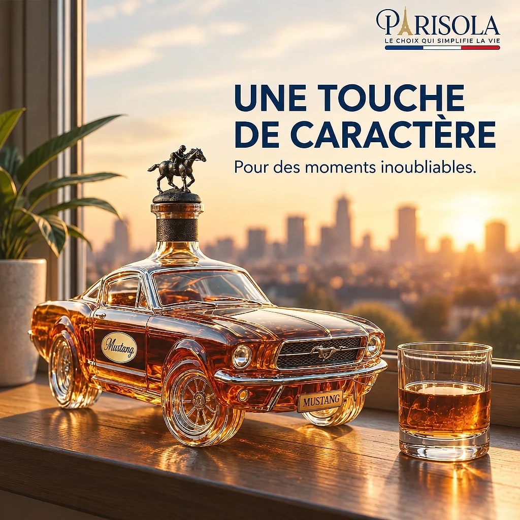 Carafe Whisky Voiture Sport