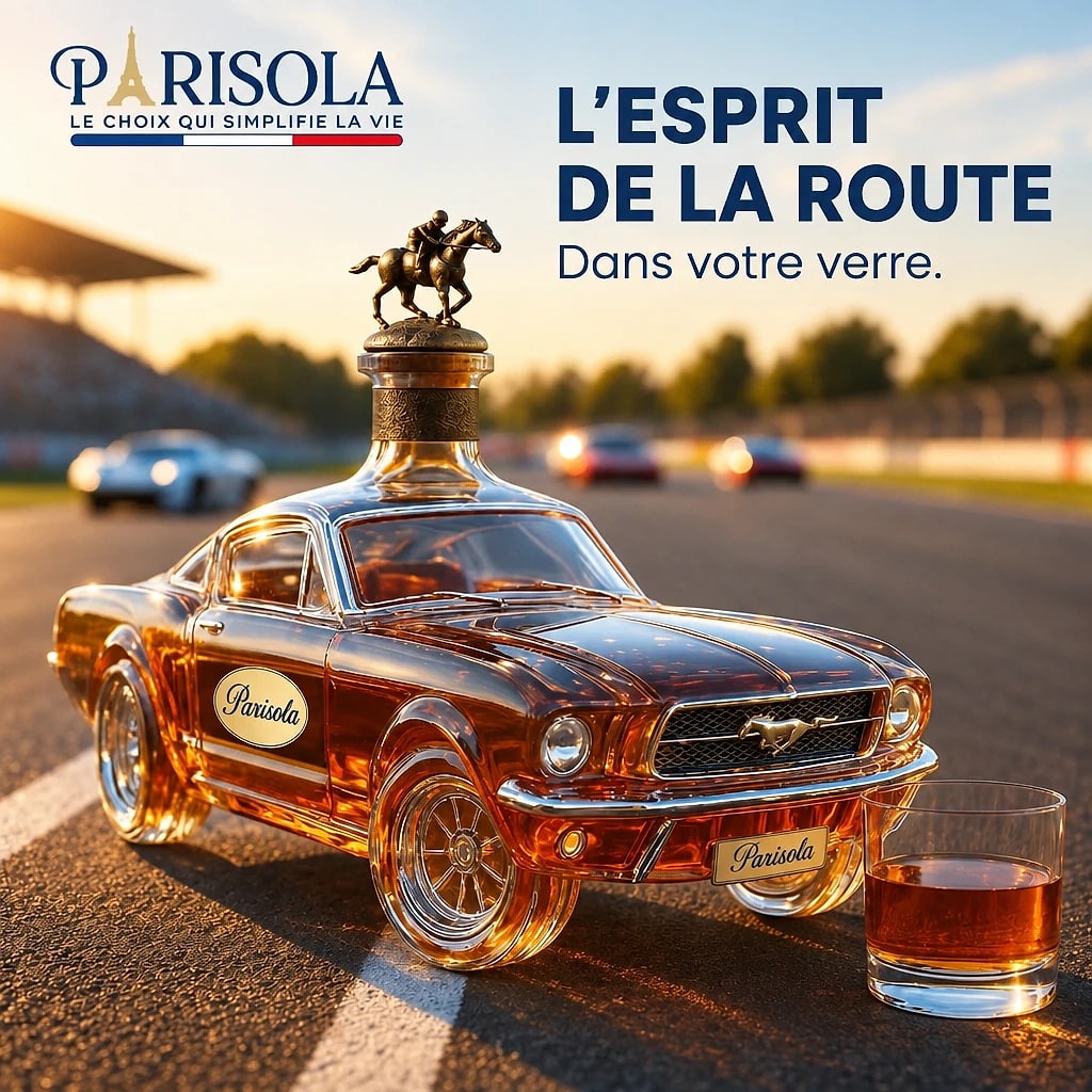 Carafe Whisky Voiture Sport