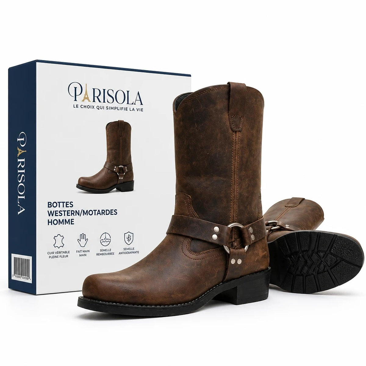 Cavelio – Bottes Western Boucle Harness