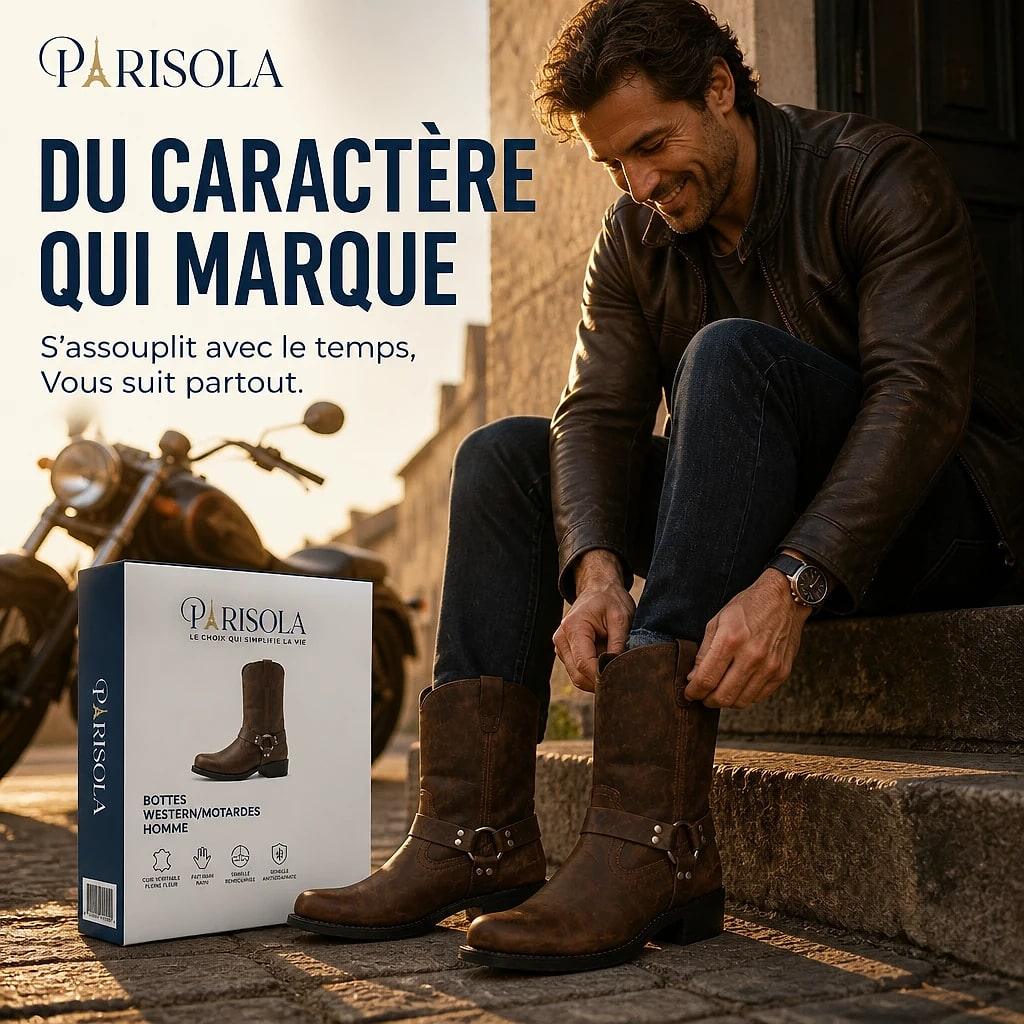 Cavelio – Bottes Western Boucle Harness