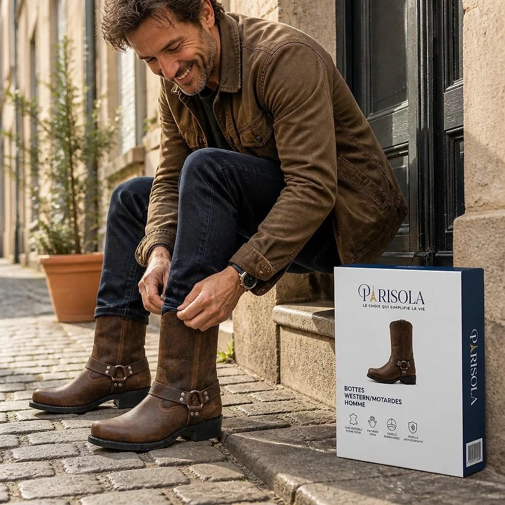 Cavelio – Bottes Western Boucle Harness