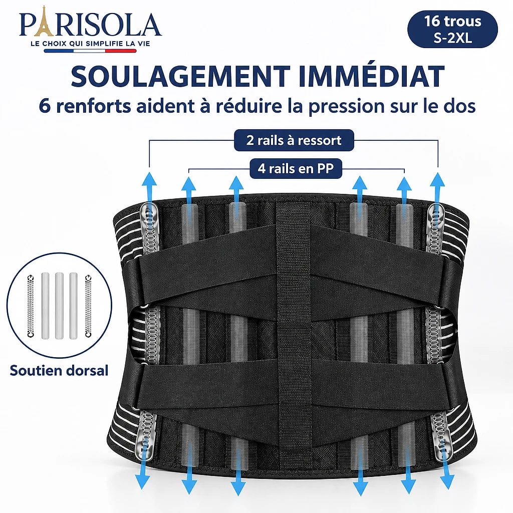 Ceinture Lombaire Ergonomique 360°