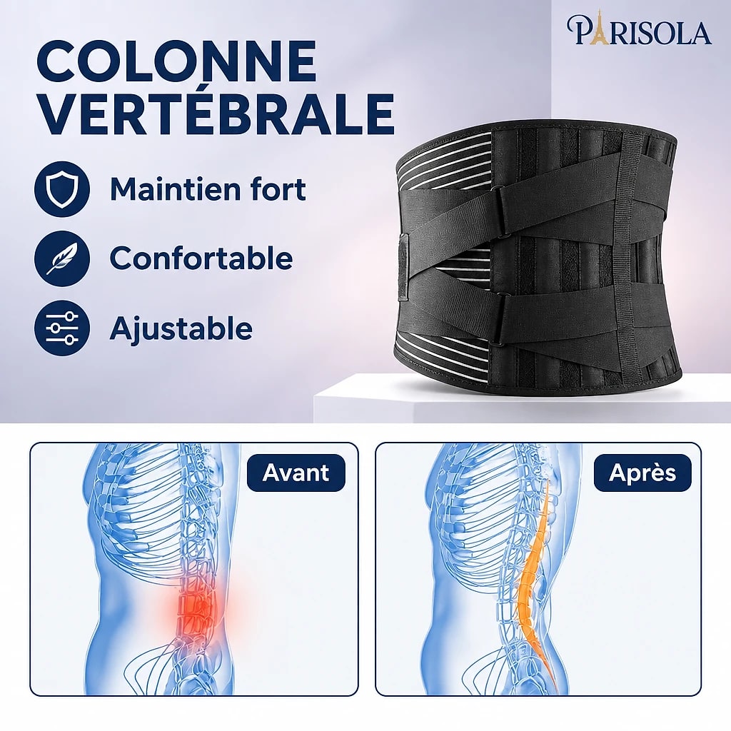 Ceinture Lombaire Ergonomique 360°