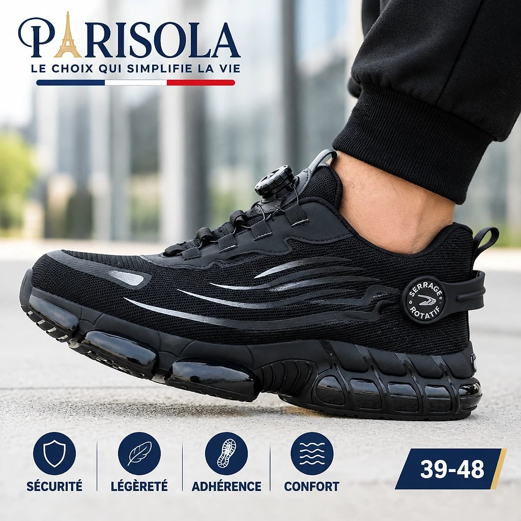 Chaussures de Travail Orthopédiques Homme