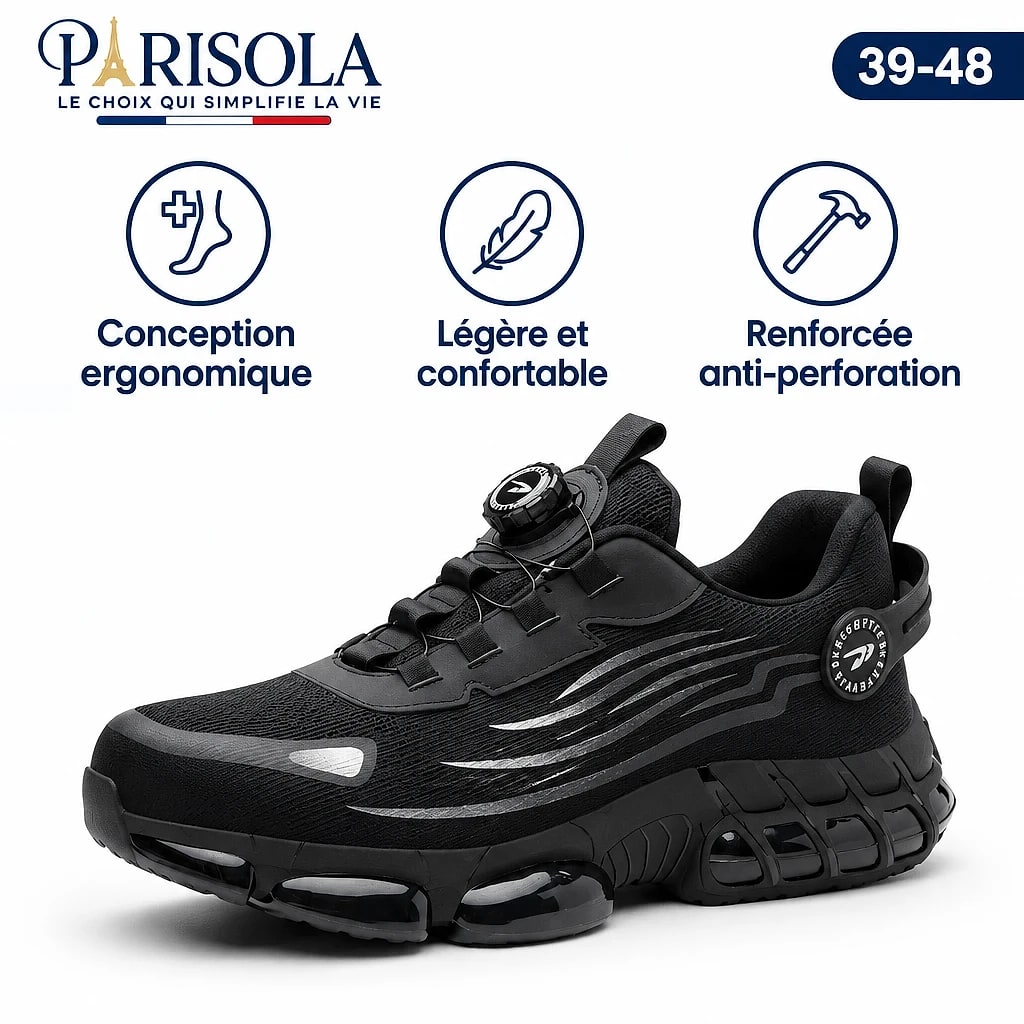 Chaussures de Travail Orthopédiques Homme