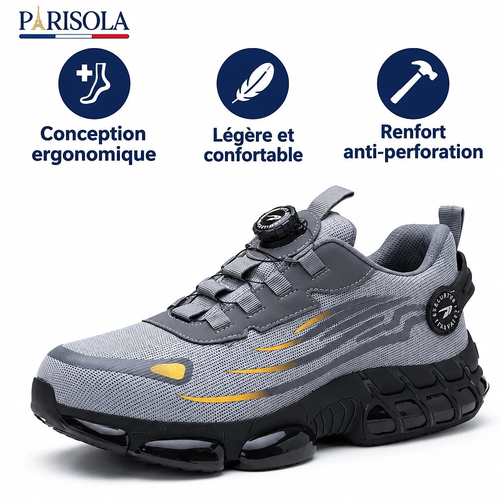 Chaussures de Travail Orthopédiques Homme