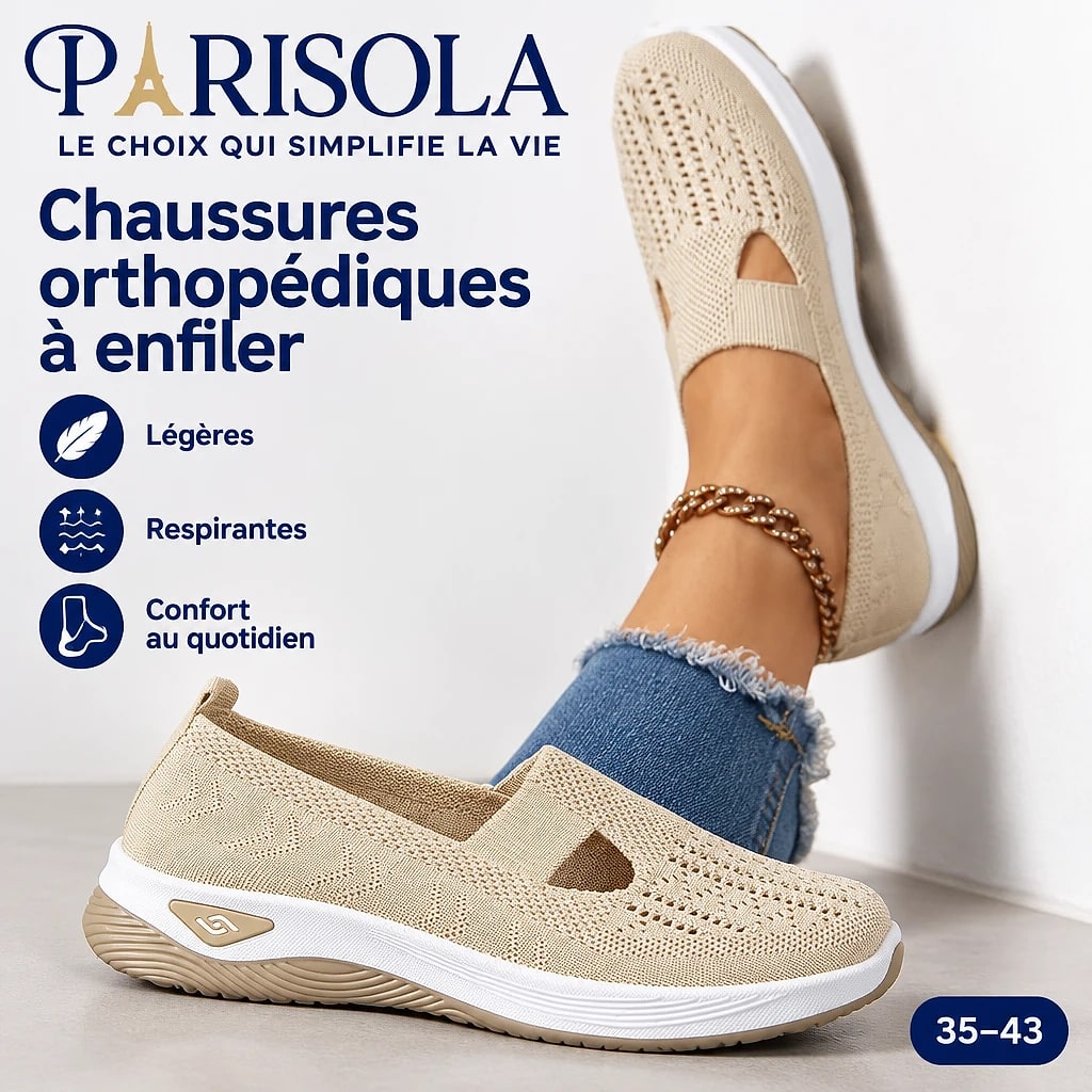 Chaussures Orthopédiques Légères à Enfiler