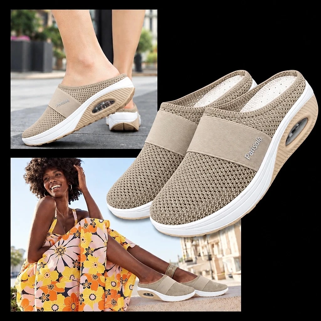 Chaussures Slip-On Coussinées Confort
