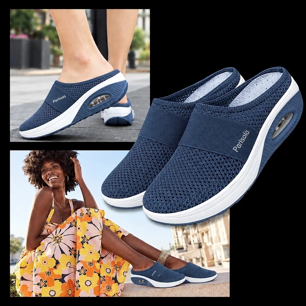 Chaussures Slip-On Coussinées Confort