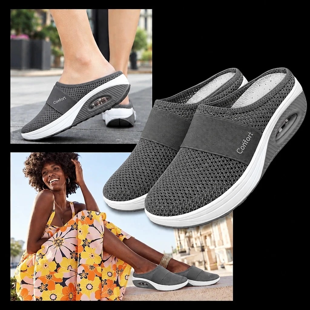 Chaussures Slip-On Coussinées Confort