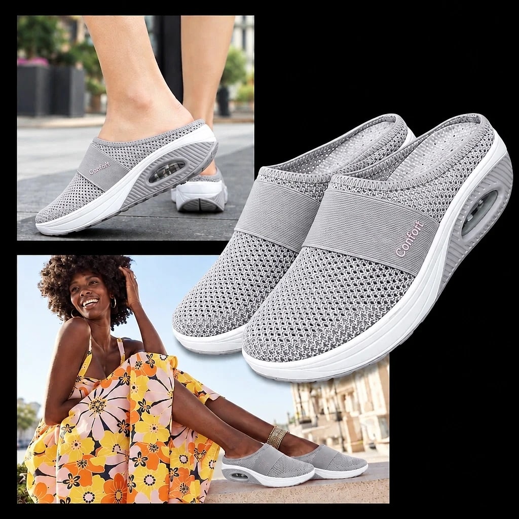 Chaussures Slip-On Coussinées Confort
