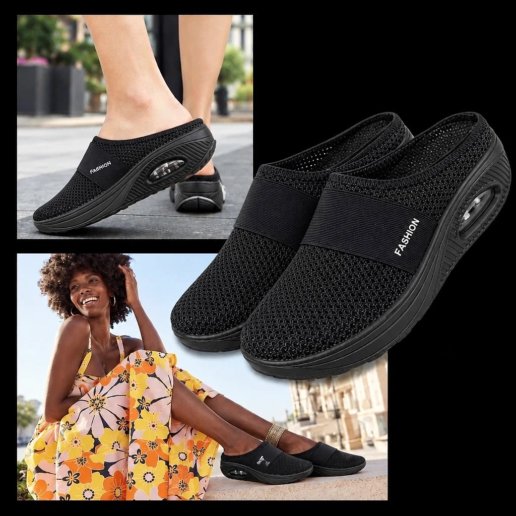 Chaussures Slip-On Coussinées Confort