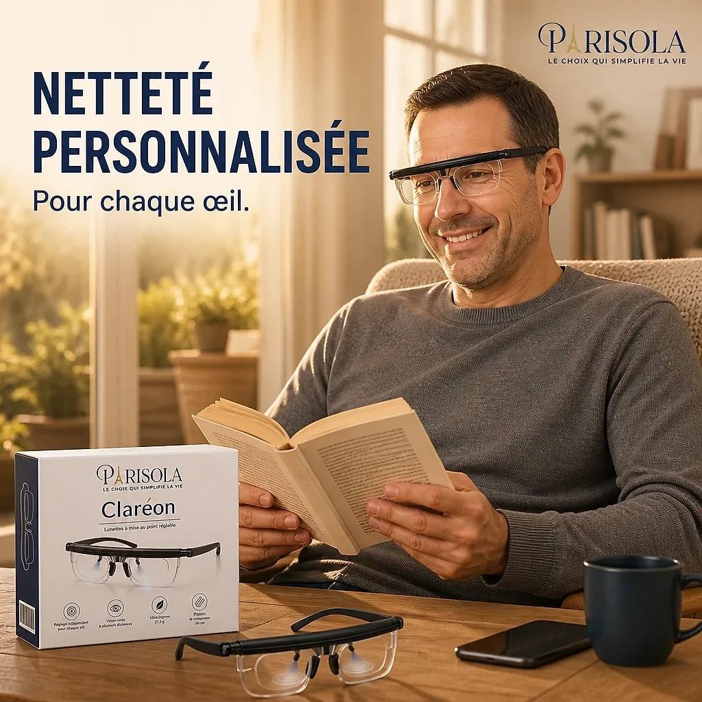 Claréon – Lunettes Réglables