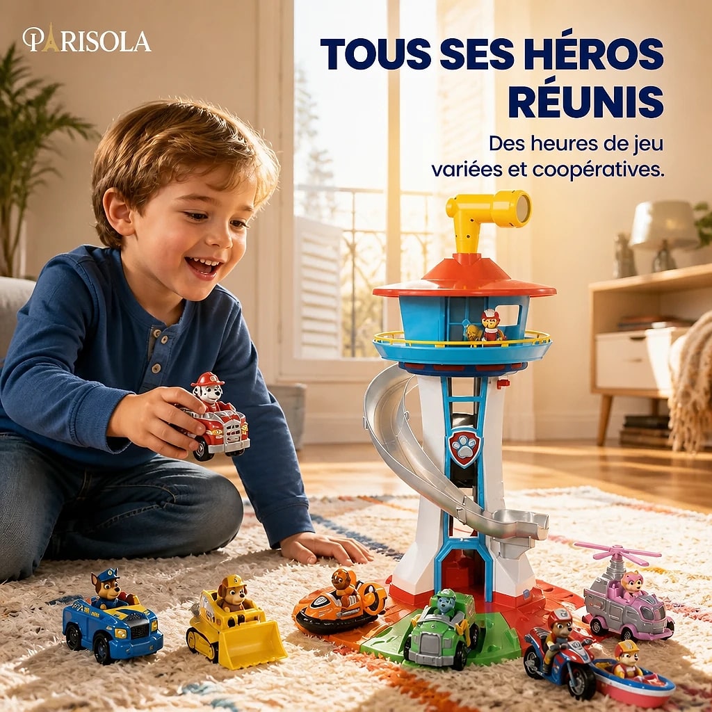 Coffret Voitures Paw Patrol Aventure