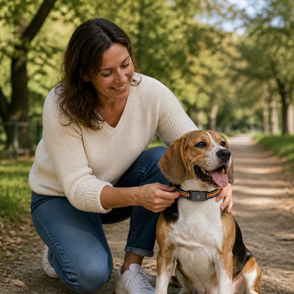 Collier GPS Chat Chien Étanche