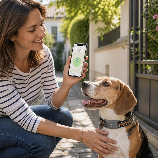 Collier GPS Chat Chien Étanche