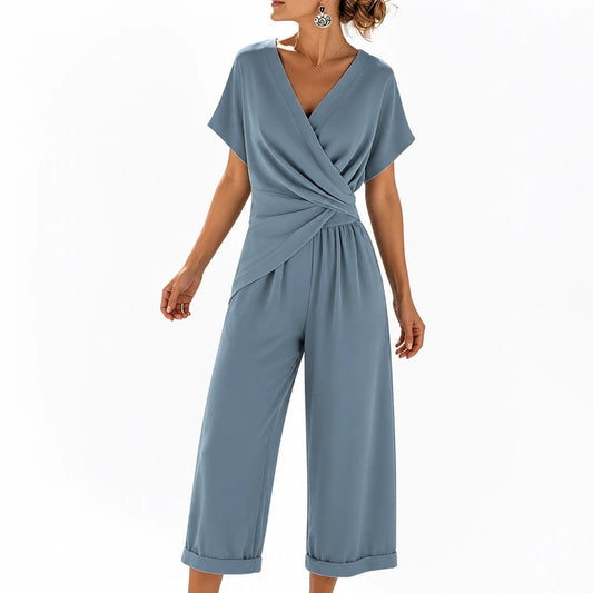 Combinaison Pantalon Cache-Cœur