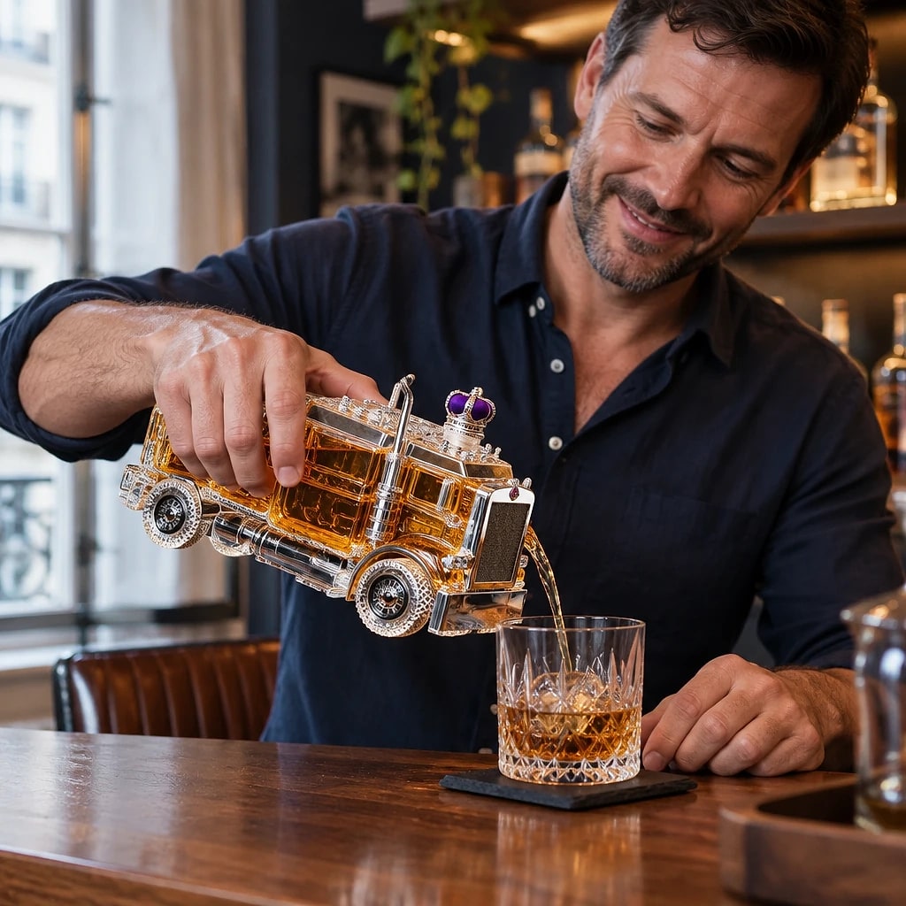 Décanteur Whisky Forme Camion