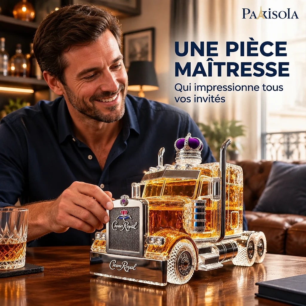 Décanteur Whisky Forme Camion