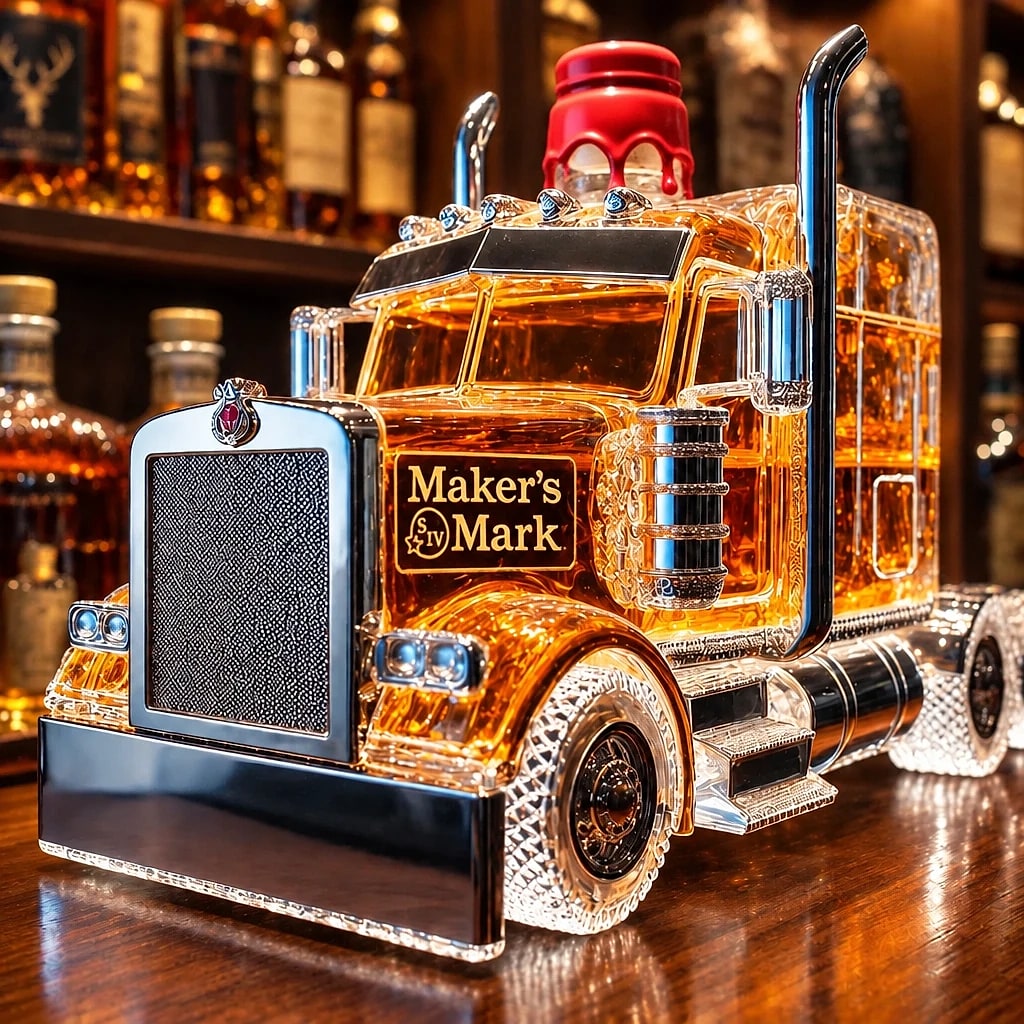 Décanteur Whisky Forme Camion