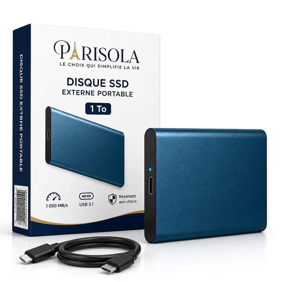 Disque Dur Externe SSD Rapide