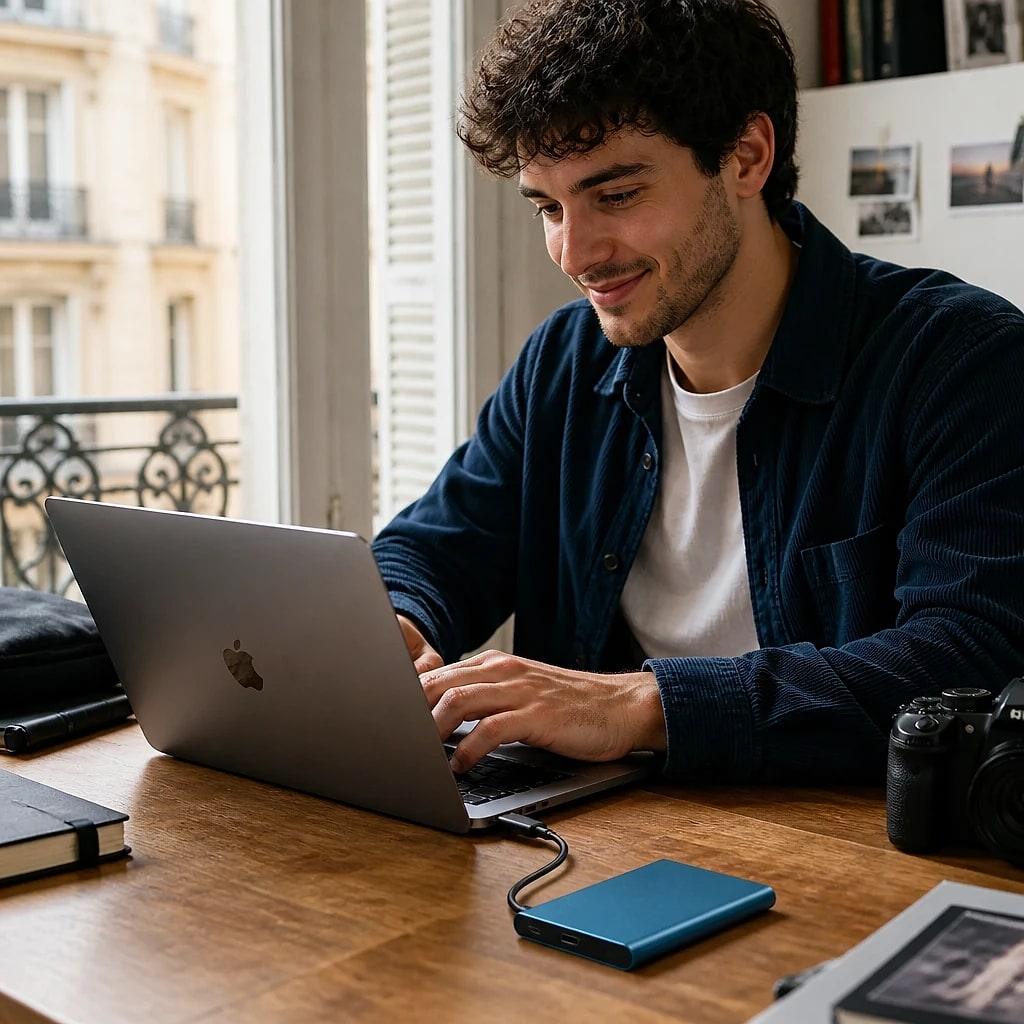 Disque Dur Externe SSD Rapide