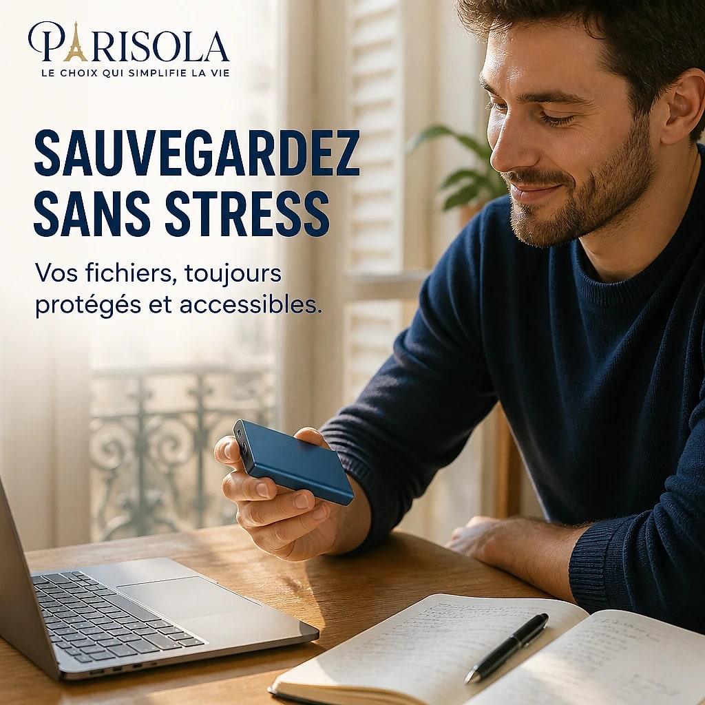 Disque Dur Externe SSD Rapide