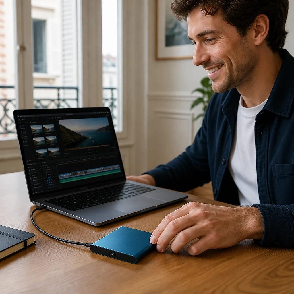 Disque Dur Externe SSD Rapide
