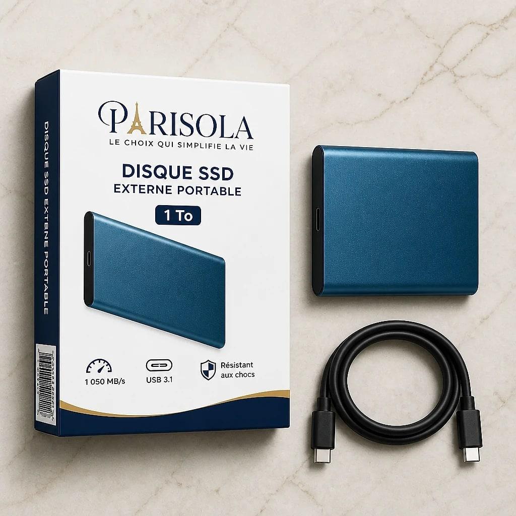 Disque Dur Externe SSD Rapide