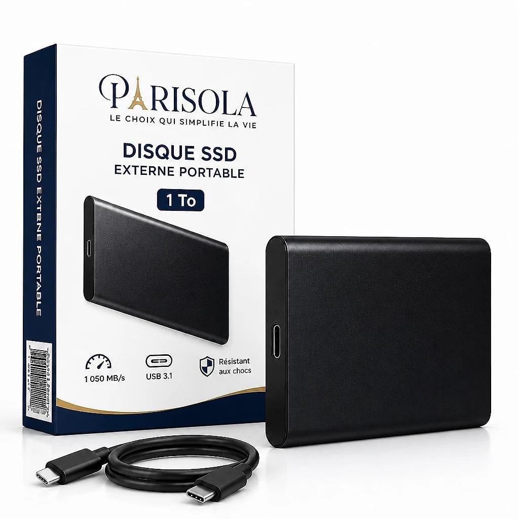 Disque Dur Externe SSD Rapide