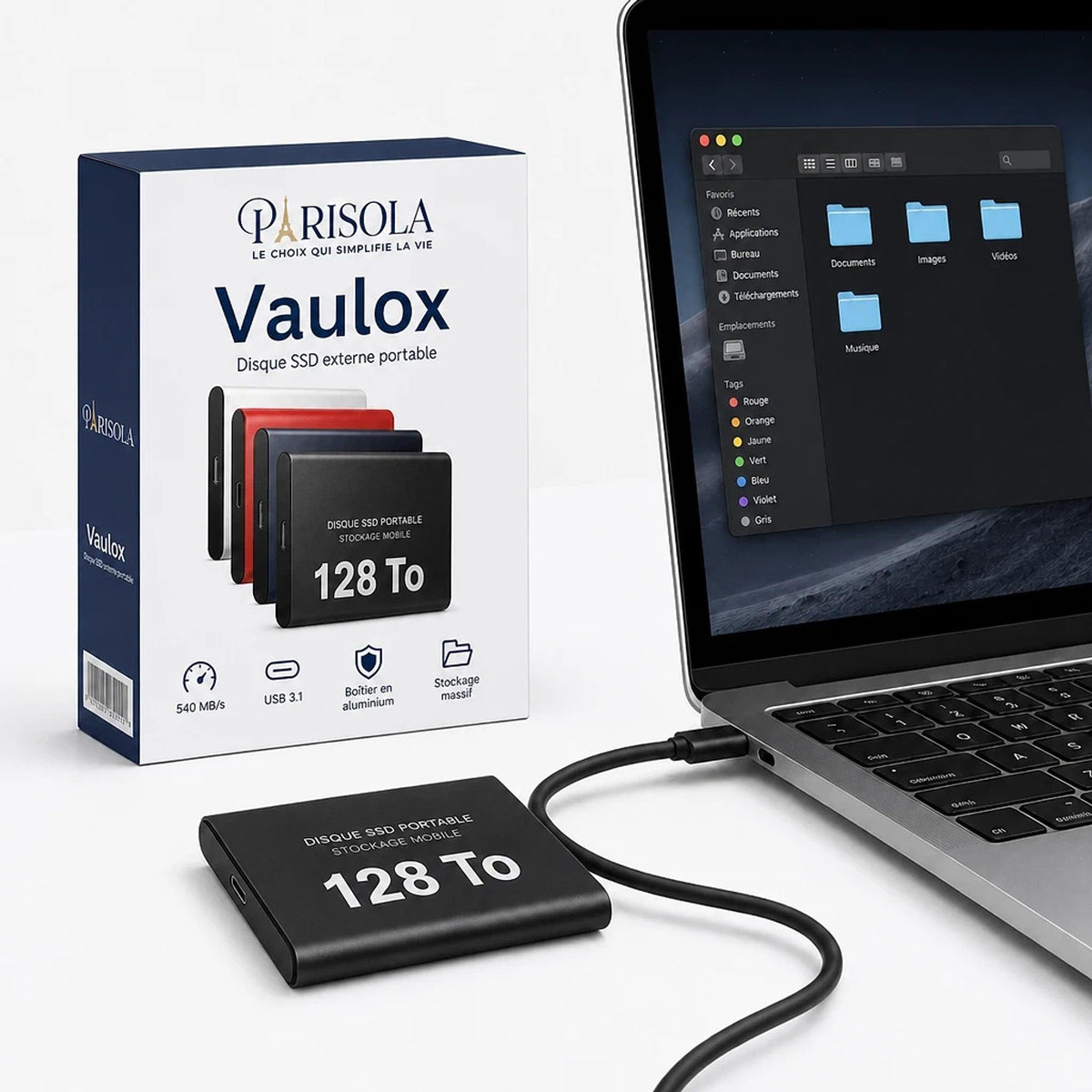 Disque SSD Externe Portable