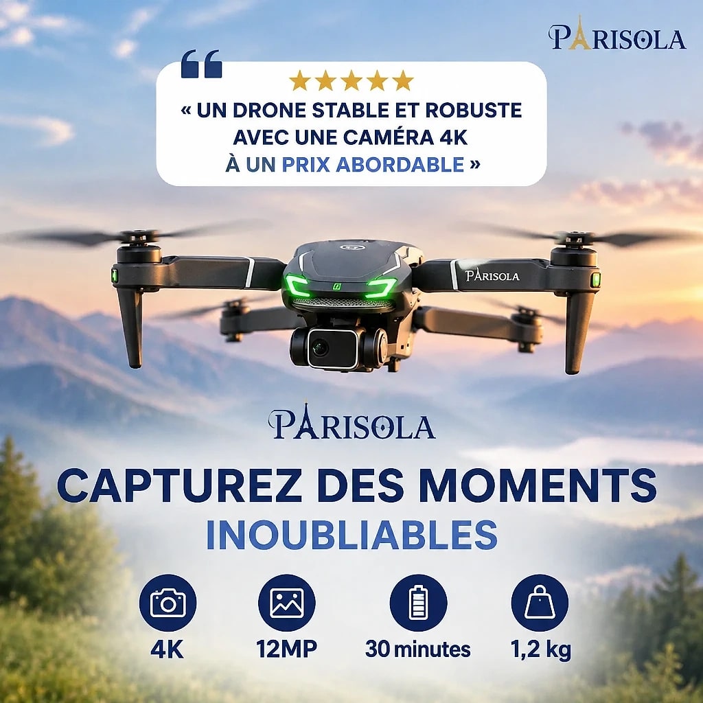 Drone Caméra 4K Professionnel