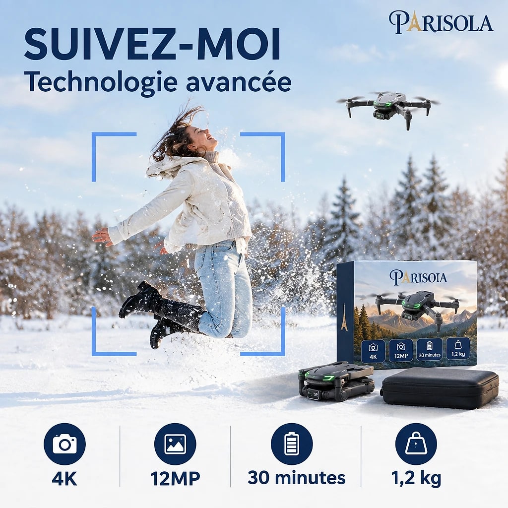 Drone Caméra 4K Professionnel