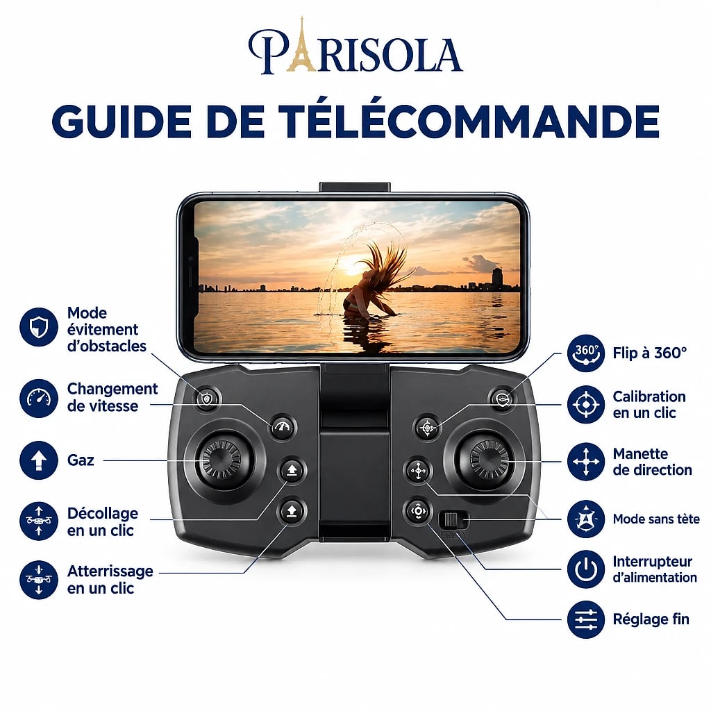 Drone Caméra 4K Professionnel