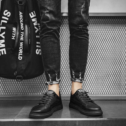Baskets homme cuir synthétique semelle EVA caoutchouc antidérapant