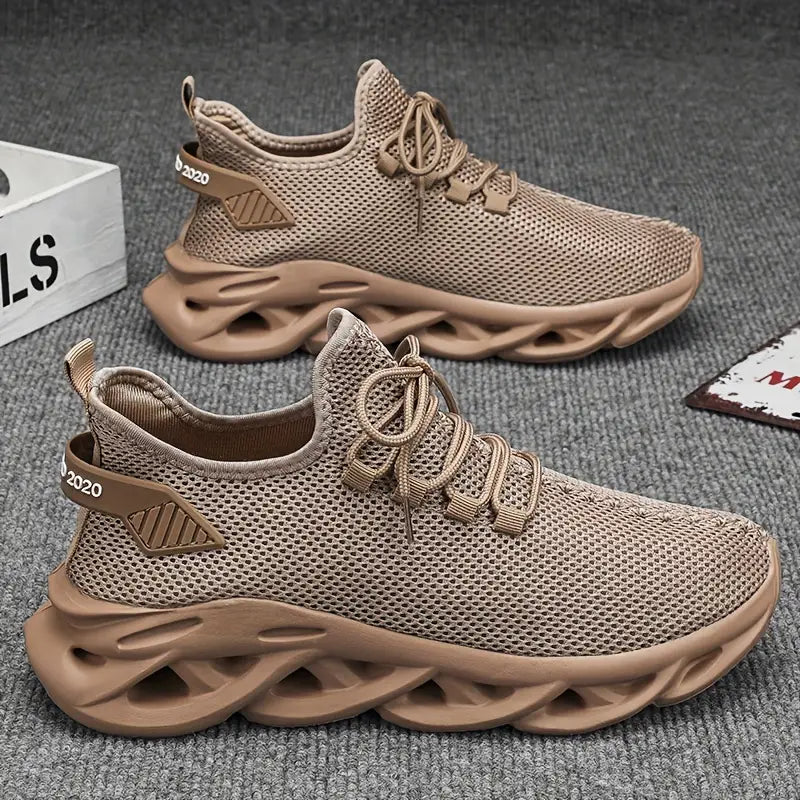 Chaussures respirantes maille légères semelle EVA caoutchouc