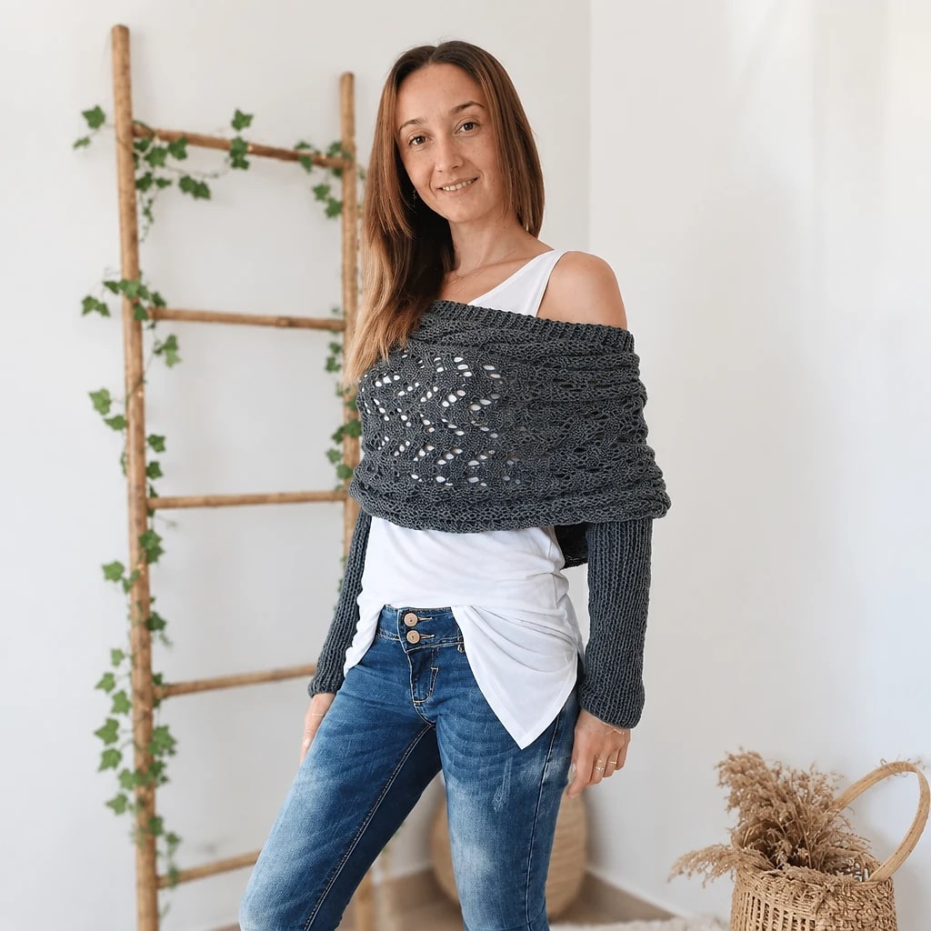 Écharpe Confort Look Superposé