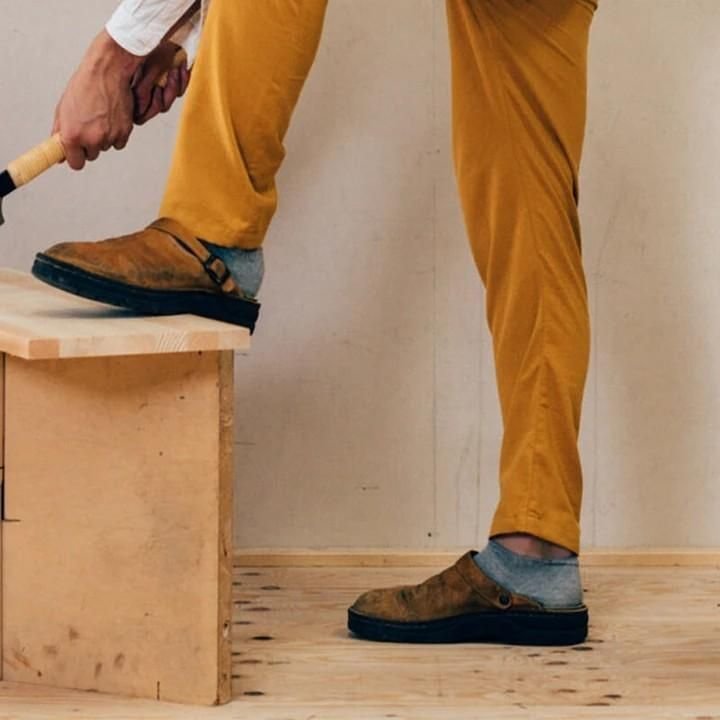 Sabots slip-on synthétique effet cuir semelle rembourrée tailles 38-48 intérieur extérieur