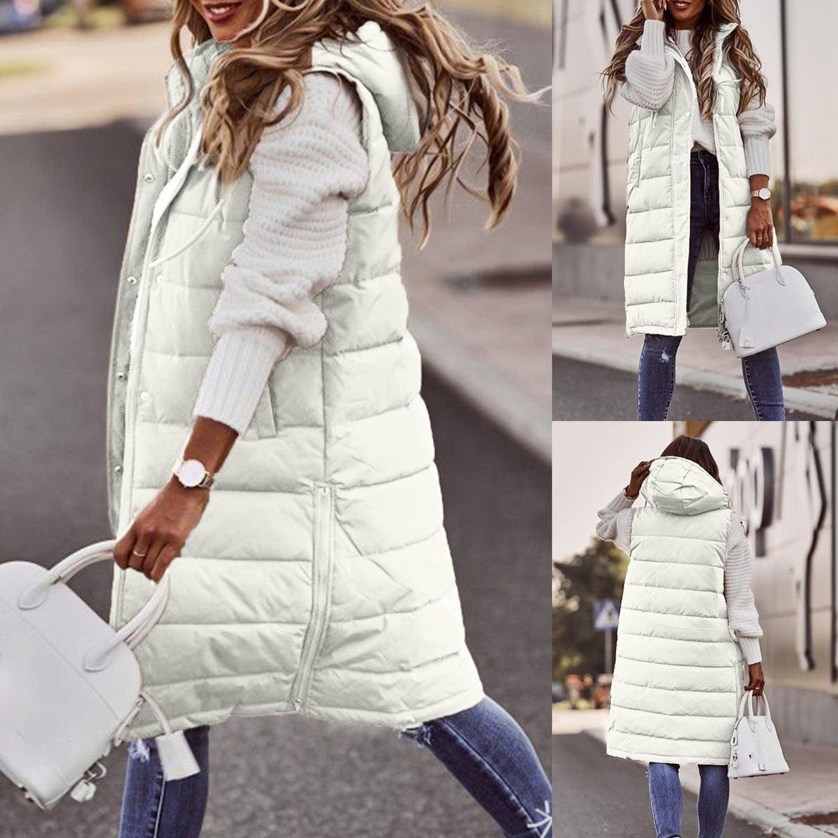 Élyria – Gilet Sans Manche Femme