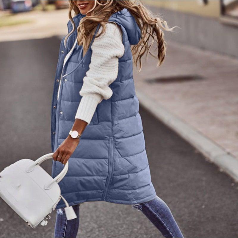 Élyria – Gilet Sans Manche Femme
