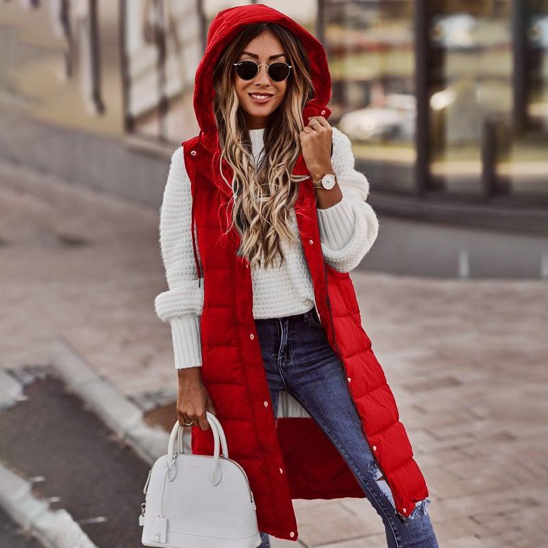 Élyria – Gilet Sans Manche Femme