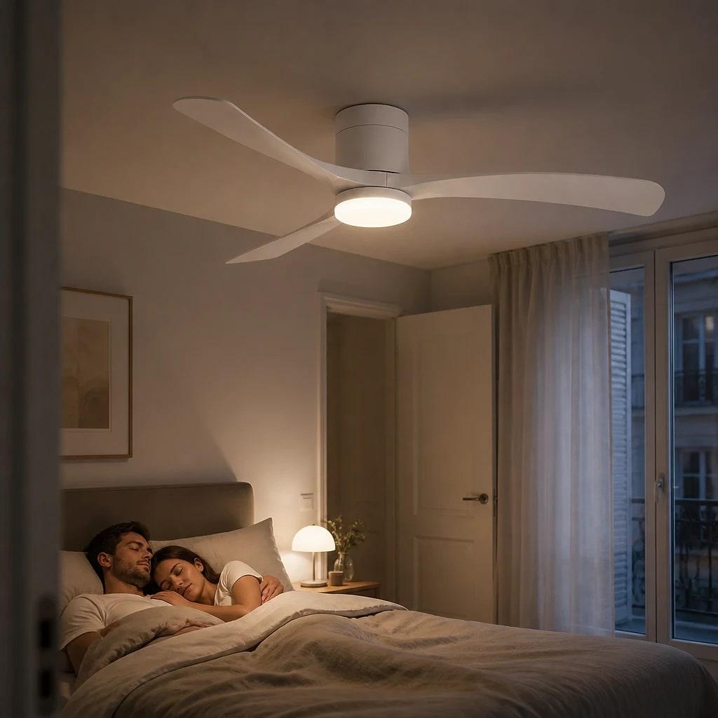 Élyria – Ventilateur de Plafond Silencieux
