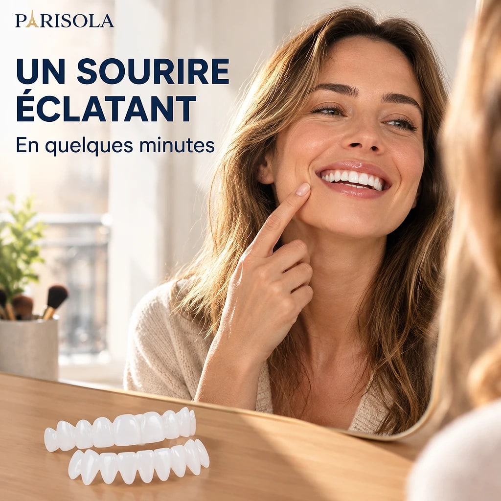 Facettes Dentaires Clipsables Naturelles
